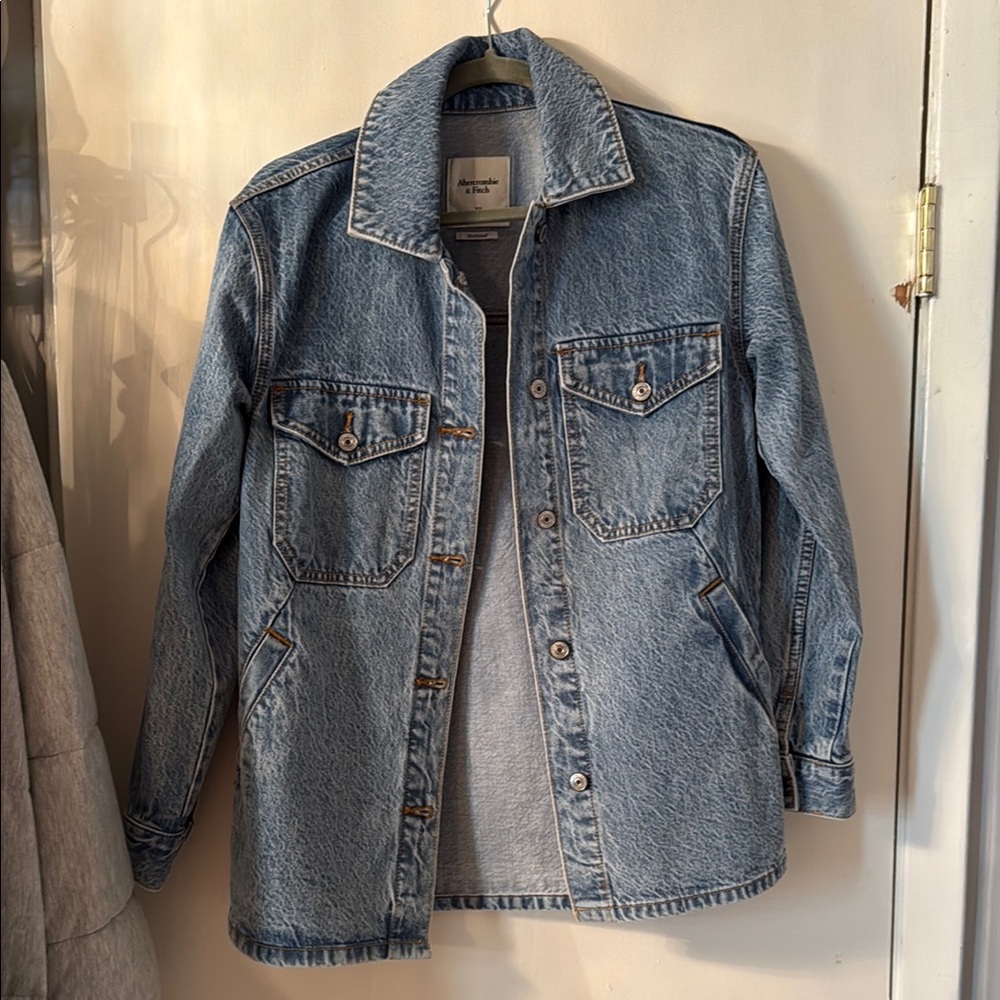 Abercrombie Oversized Denim Jacket